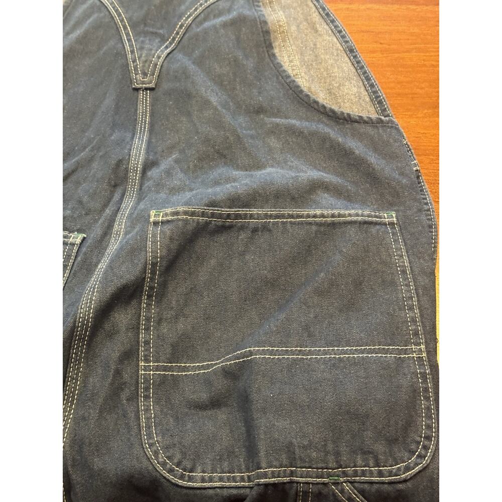 34 X 32 Liberty Overalls Blue Denim - Picture 10 of 12